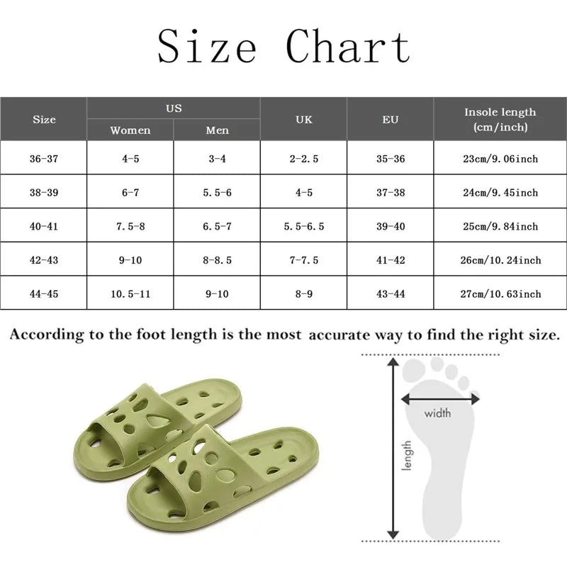 Summer Fashion Slippers Women's Shoes Cloud Slippers For Men Home Flat Sandals Massage Flip Flops Couples Bathroom Indoor Slides
