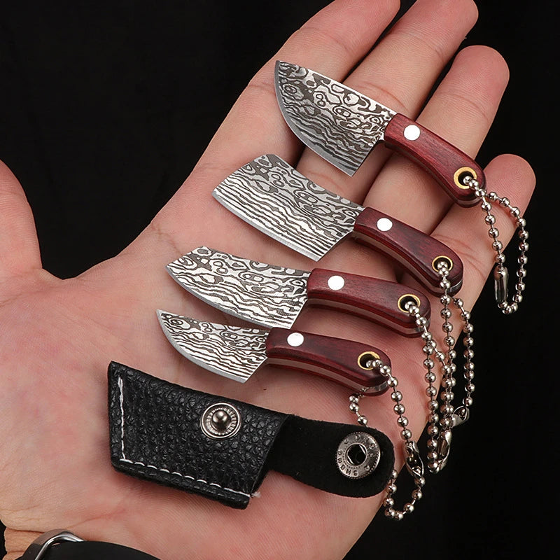 Mini cuchillo portátil Demolition Express, cuchillo de colección, llavero, adorno fuera de la caja, apertura de tapa de botella de cuchillo portátil