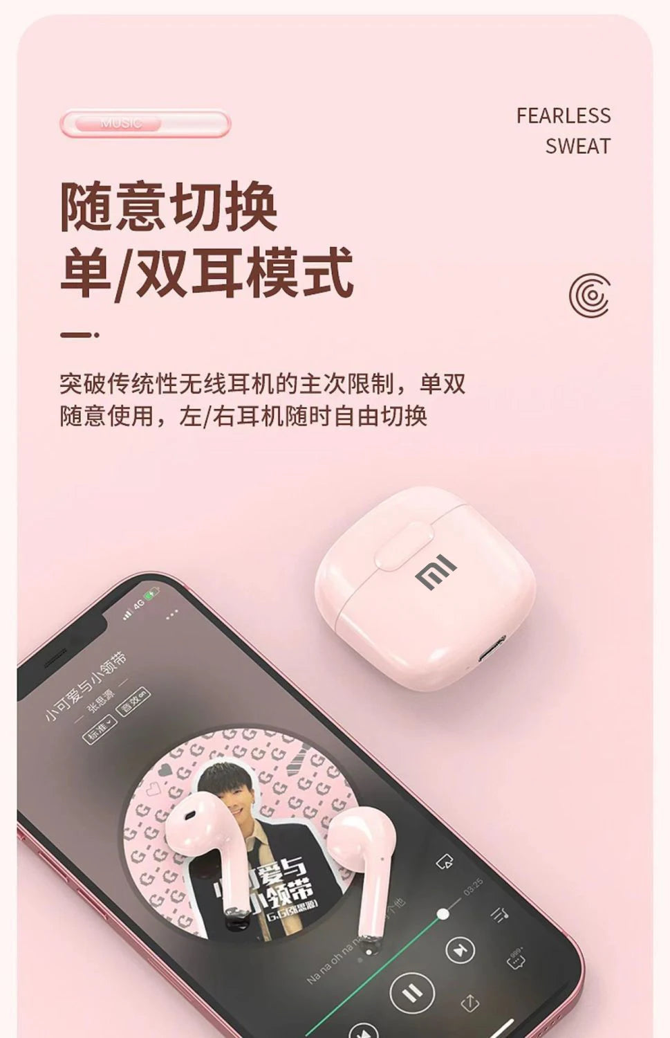 Auriculares XIAOMI Air A2 Pro originales TWS 9D HIFI con Bluetooth, auriculares inalámbricos para iPhone, iOS y Android.