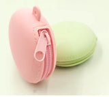 Small Purse Silica gel Handbags For Women Round Shape Mini Luxury Designer Female Messenger Coin Purse