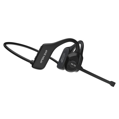 EASYBUDS Handsfree Bluetooth Air Bone Conduction Earphones With Noise Cancelling Boom Microphone Business Open Ear Headphones