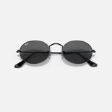 Ray-Ban Original Classic RB3547 Oval Flat Glass Lens Sunglasses in Box