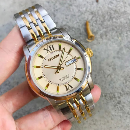 Original Citizen Men Watch Luxury Trend Fully Automatic Mechanical Watch Waterproof Luminous Multifunctional Men Automatic Watch