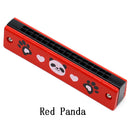 Children Wooden Harmonica Musical Instrument Toys Music Teaching Aids Puzzle Early Education Kindergarten Beginners TMZ