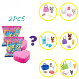 Genuine Barbie Color Reveal Foam Dolls Pet Friend with 25 Surprises Scented Bubbles Princess Doll Toys for Girls Gift