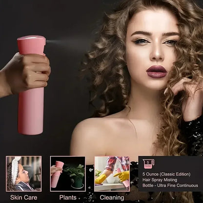 6 pçs/set conjunto escova de cabelo cabeleireiro spray garrafa trança laço rato cauda pente provocando cabelo brsuh borda controle escova de cabelo