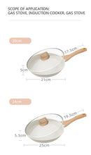 Durable Frying Pan Wok Pan Non-stick Ceramic Pot Induction Gas Stove Universal Cookware Steak Cooking Saucepan Nonstick Pan