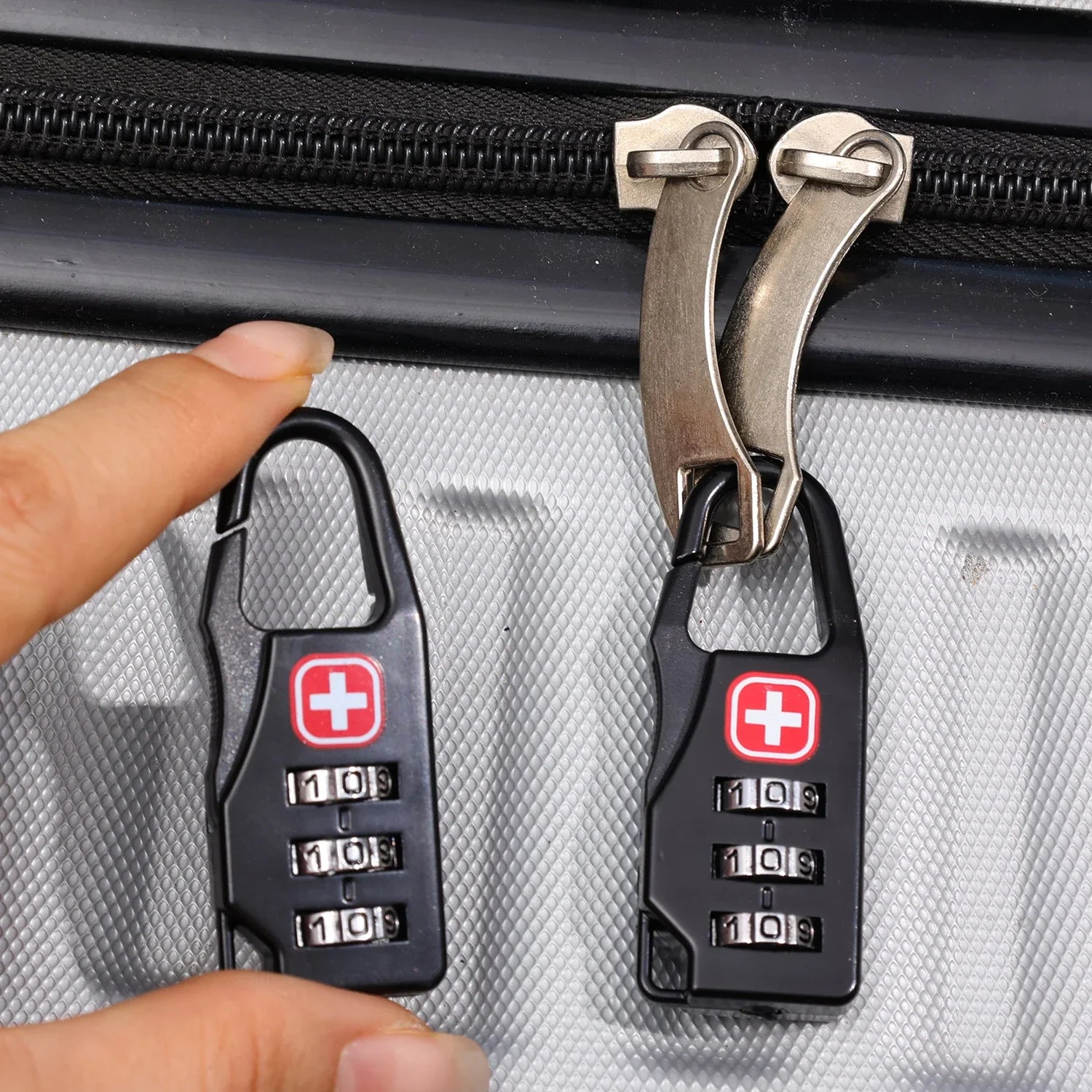 5/1pcs Mini Portable Suitcase Password Locks Anti-theft Lock Buckle Convenient Bag Cabinet Lock Student Dormitory Door Locks