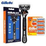 Gillette Fusion 5 Proglide Power Razor for Man Manual Shaver Flexball Beard Precision Clean Safety Straight Shaving Machine