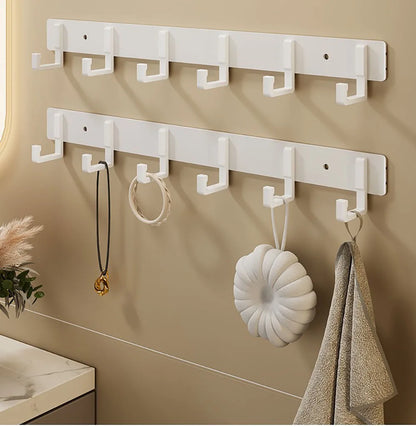Hook strong adhesive wall mounted towel bathroom wall without punchkitchen bathroom clothes hanger load-bearing adhesive hook