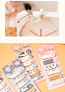 1 Set Stationery DIY Leisure Cat Series Cute Paper Memo Pad Sticker Post Sticky Notes Notepad School Office Supplies