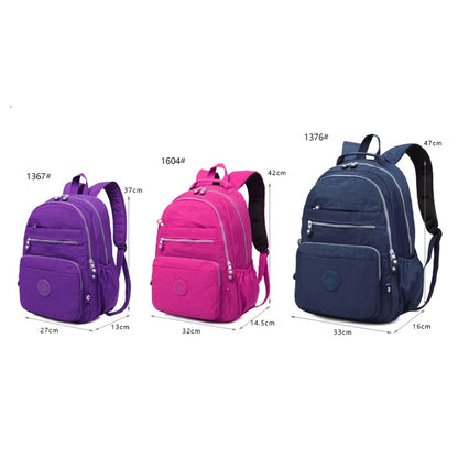 Popular Backpack Women Nylon waterproof bookbag Female Travel bagpack Climbing Packbag Multiple pockets Schoolbag Girls tote