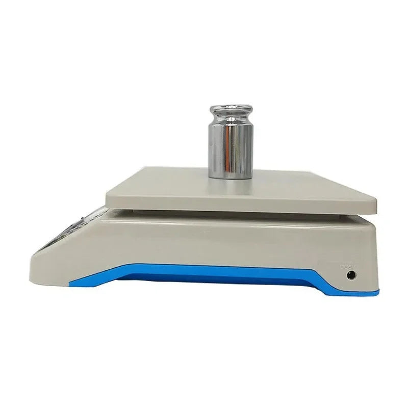 Báscula digital de precisión LCD de 30 kg/1 g, balanza electrónica de plástico, balanza de precisión para alimentos.