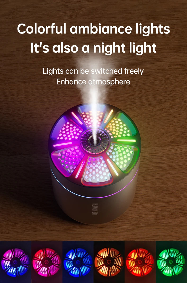 180ML mini air humidifier aromatherapy diffuser essential oil aromatherapy spray household bedroom car mounted mute humidifier