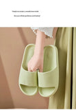 Soft Sole Massage Shower Shoes for Women Men Couples Waterproof Non-slip Home Leisure Fashion Bathroom Slippers