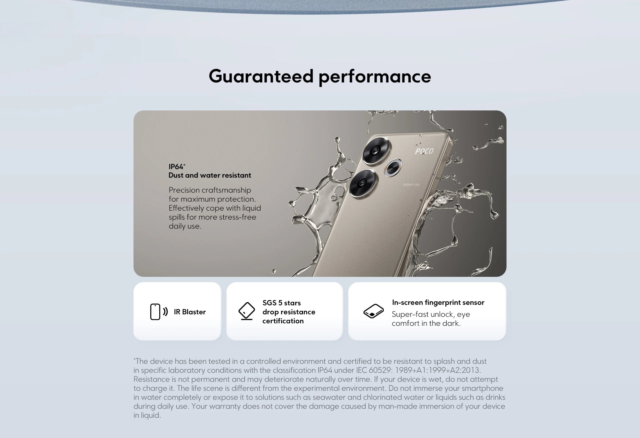 Global Version POCO F6 5G Smartphone NFC Snapdragon®8s Gen 3 120Hz 90W Turbo Charging 5000mAh Battary