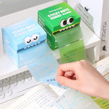 Mr. Paper 6Style 105Sheets/roll Pull-out Sticky Notes Student Stationery Sticky Notes Transparent Color Sticky Notes