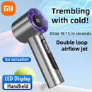 Xiaomi Handheld Portable Fan 100 Wind Speeds Adjustable Usb Charging Mini Outdoor Portable Turbo Long-lasting High Speed Fan