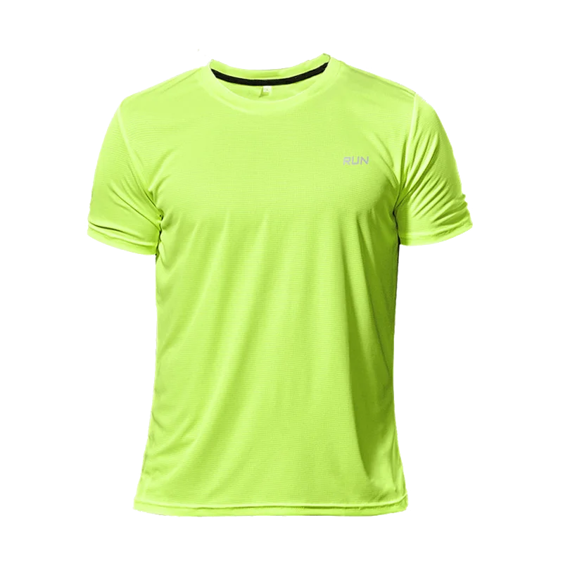 Long and Short-Sleeved T-Shirt Fitness Sports Tops Morning Running Ice Silk Quick Dry Outdoor Mountaineering Gym Clothing Men