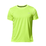 Long and Short-Sleeved T-Shirt Fitness Sports Tops Morning Running Ice Silk Quick Dry Outdoor Mountaineering Gym Clothing Men