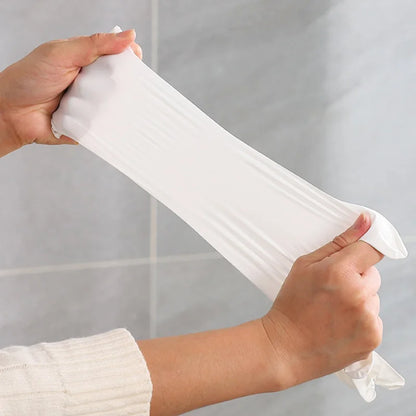 30/60/100 pçs luvas de nitrilo branco descartável doméstico à prova dwaterproof água luvas de nitrilo cozinha lavar louça pet banho ferramentas de limpeza