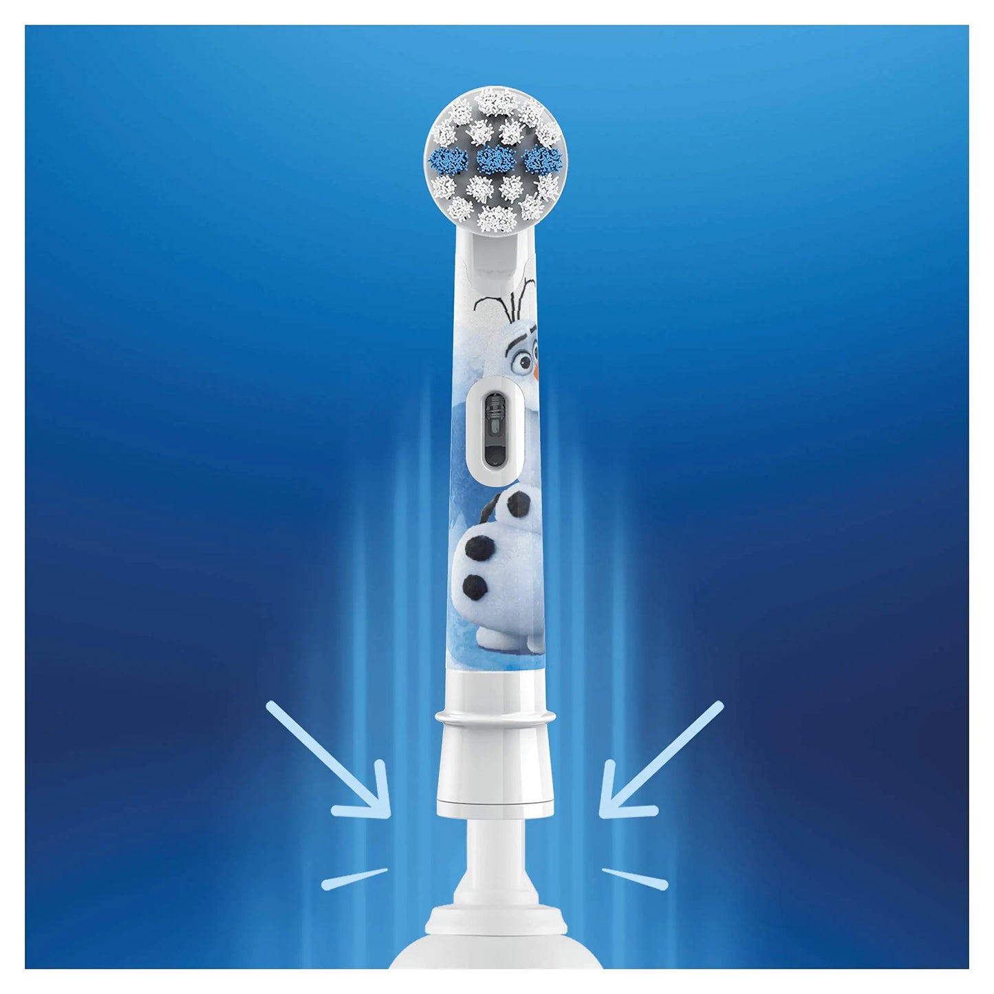 Recambio de cabezales de repuesto para cepillo de dientes eléctrico Oral B EB10 Kids, con cerdas suaves y cabezal redondo pequeño, ideal para limpieza dental de Spiderman y Frozen.