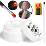 UR SUGAR 15ml Extension Nail Gel Polish Nails Finger Form Clear Nude Pink Nail Art Camouflage Hard Gel Acrylic Nail Manicur