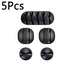 A-5pcs mixed black