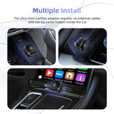 2025 New Adapter 2in1 Mini CarPlay Box Wired To Wireless CarPlay Android Auto Smart Box Bluetooth Connect Plug&Play For 98% Cars