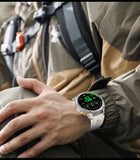 Novo Smartwatch T-Rex3 Pro 2026 – Bateria de 1100mAh, GPS com rastreamento de rota, Resistência à água 5ATM, Monitoramento de esportes e corrida, Bússola, Estilo militar
