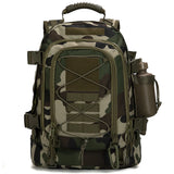 65L Outdoor Tactical Backpack Men's Outdoor Hiking Bag Large Capacity Military Army Bags Travelling Camping Rucksack