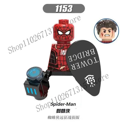 Marvel Avengers Superhero Building Blocks Iron Man  Doctor Strange Hulk Thanos Spider-Man Venom Hawkeye Bricks Toys