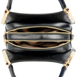 Alligator Patent Leather Shoulder Crossbody Handbags for Women, Luxury Brand Designer Hobo Bags, Two-Layer Sac