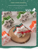 New Christmas Snowflake Aromatherapy Candle Hand-Made Romantic Atmosphere Creative Home Desktop Decorations With Gifts Ornaments