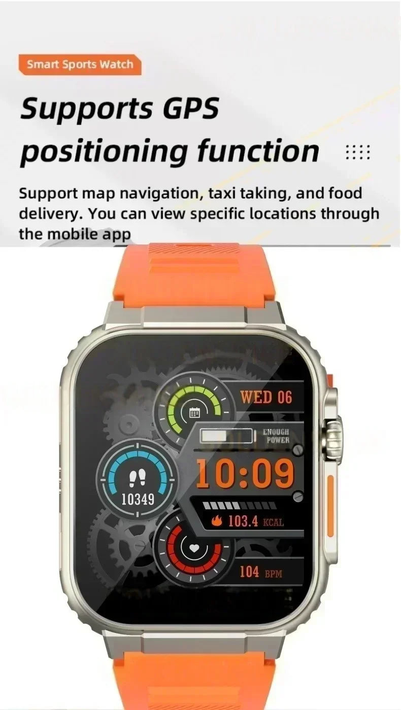 CDS9 5G Smartwatch: Android Smartwatch | 2.2" AMOLED HD | 180° Rotating Camera | 4G & GPS