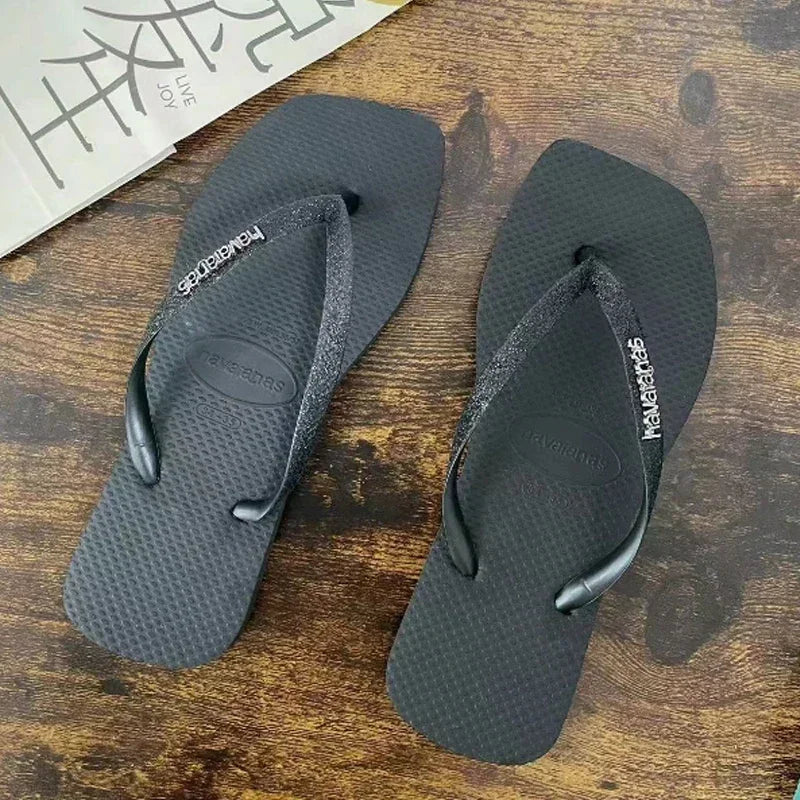 Women's flip flops Havaianas outdoor anti slip beach slippers