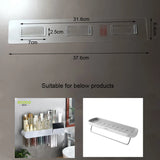 Sticker Adhesive Accessory for ECOCO Wall-Mounted Storage Organizer Toothbrush Holder