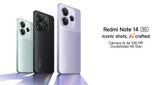 Xiaomi Redmi Note 14 5G NFC, MediaTek Dimensity 7025-Ultra, 108MP Camera, 5110mAh Battery, Charger Not Included