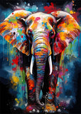 Watercolor Animals Canvas Paintings Rhino Cat Owl Panda Lion Tiger Wild Animals Grafffiti Art Posters Prints Home Decor Wall Art