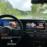 For Jeep Wrangler 2018-2022 Carplay LCD Instrument Panel Dual Screen Android Multimedia Video Player GPS Navigation Android Auto