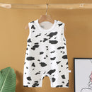 New 2025 Soft and Lightweight Cotton Baby Crawling Clothes for Boys Girls Aged 1-20 Months Children Romper Kids Homewear