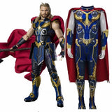 Adult Fantasia Halloween Thor Love and Thunder Anime Costume Birthday Party Superhero Cape Suit Jumpsuit Clothes Set