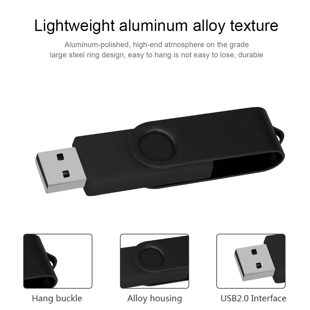 metal USB Flash Drive 128GB 64GB 32GB high-speed 16GB 8GB 4GB memory Flash USB Stick pen drive 128MB 512MB PenDrive 2.0