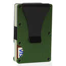 Slim Wallet For Men - Front Pocket RFID Blocking Minimalist Wallet For Men - Metal Wallet With Money Clip For Men