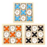 Montessori Play Game Wooden Toy Mini Chess Interaction Puzzle Training Brain Learning Early Educational Toys For Children Kids