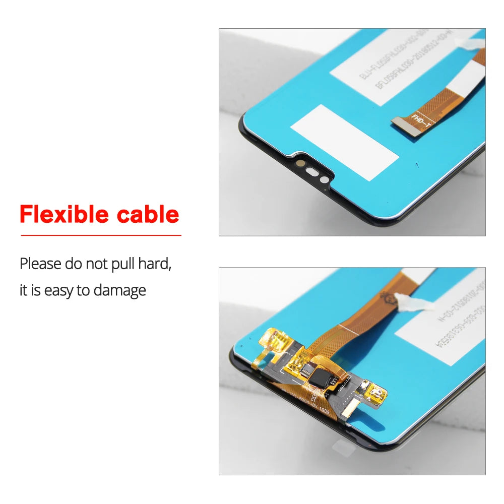 5.84" For Huawei P20 Lite LCD Display Touch Screen Digitizer For Huawei Nova 3e LCD ANE-LX1 ANE-LX2 Display with frame Replaceme