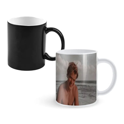 O-Outer Banks Anime Creativity Change Color Chang mug Ceramic mug Hot Coffee Cup Breakfast Cup mug Friend Gift