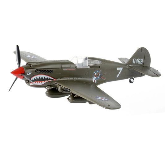 1/48 Scale WWII AirForce P-40 Tomahawk Military Flying Tigers P51 MUSTANG F4U BF109 Fighter Model Collection DIY Puzzle Toys