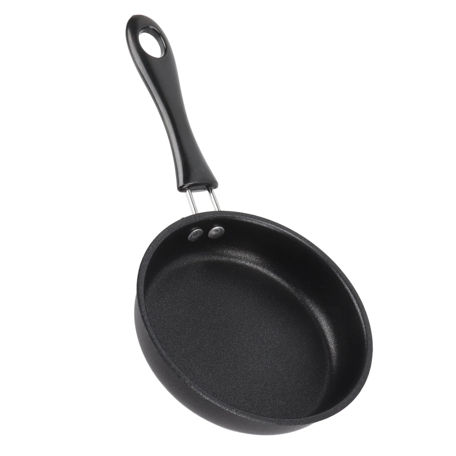 1PC 12-20cm Mini Frying Pan Non-Stick Thickened Stainless Steel Frypan Pot Fried Eggs Saucepan Gas/Induction Kitchen Cookware 
﻿