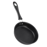 1PC 12-20cm Mini Frying Pan Non-Stick Thickened Stainless Steel Frypan Pot Fried Eggs Saucepan Gas/Induction Kitchen Cookware 
﻿